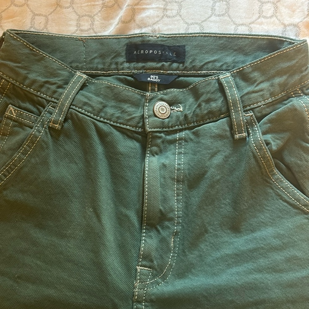 Aeropostale 90s baggy retro jeans/ high waist